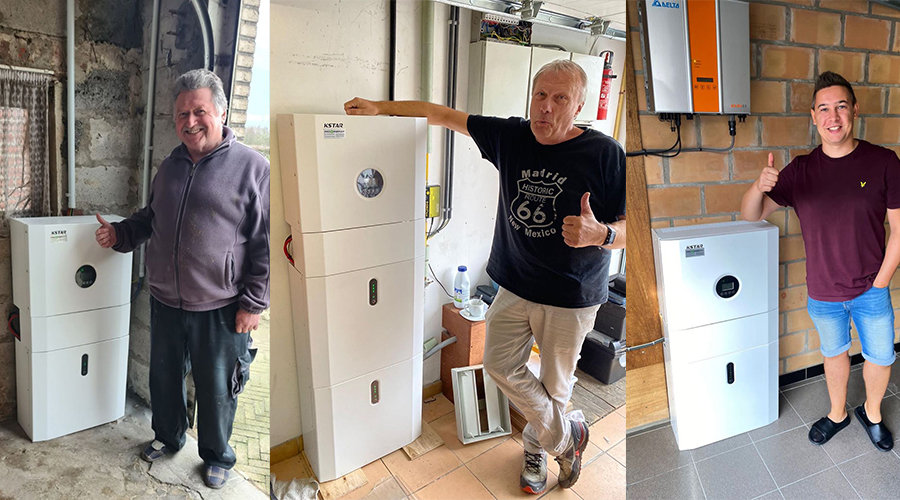 Os sistemas de armazenamento de energia residencial KSTAR chegam às famílias belgas com a solução de bateria CATL.