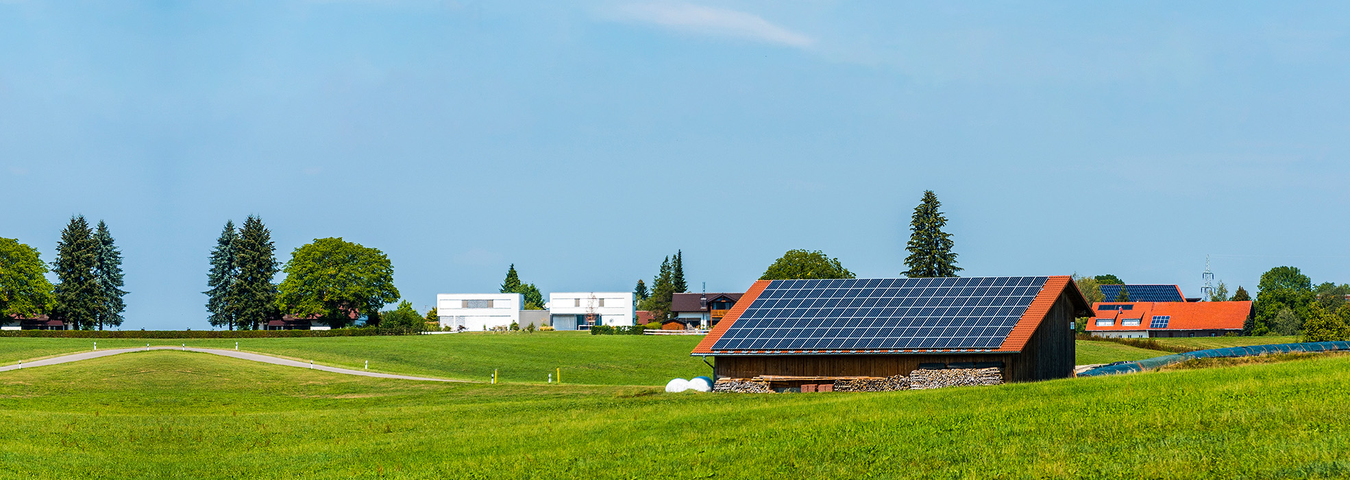 Solução fotovoltaica comercial