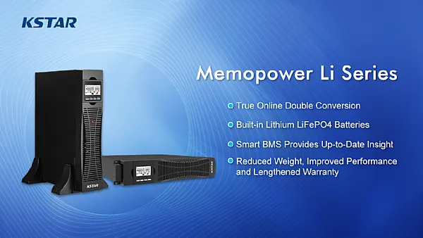 Kstar Revela UPS de íons de lítio na Data Center World Austin