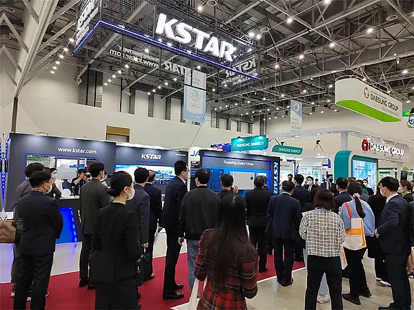 Kstar Apresenta Inversores Fotovoltaicos Mais Recentes na Feira de Energia Verde da Coreia do Sul