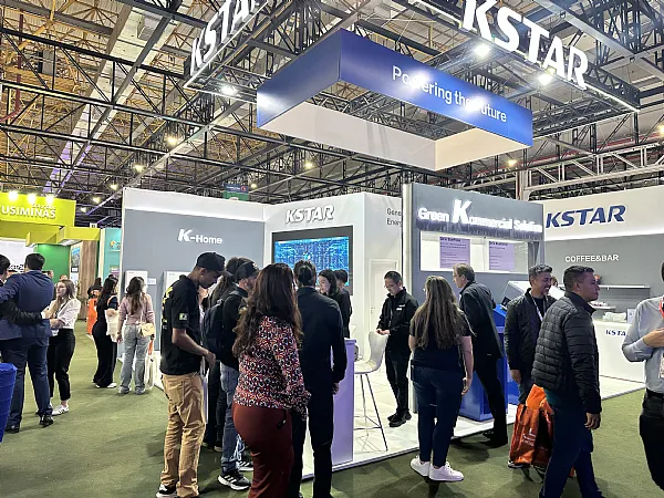KSTAR apresenta soluções avançadas de energia solar e armazenamento na Intersolar South America 2025