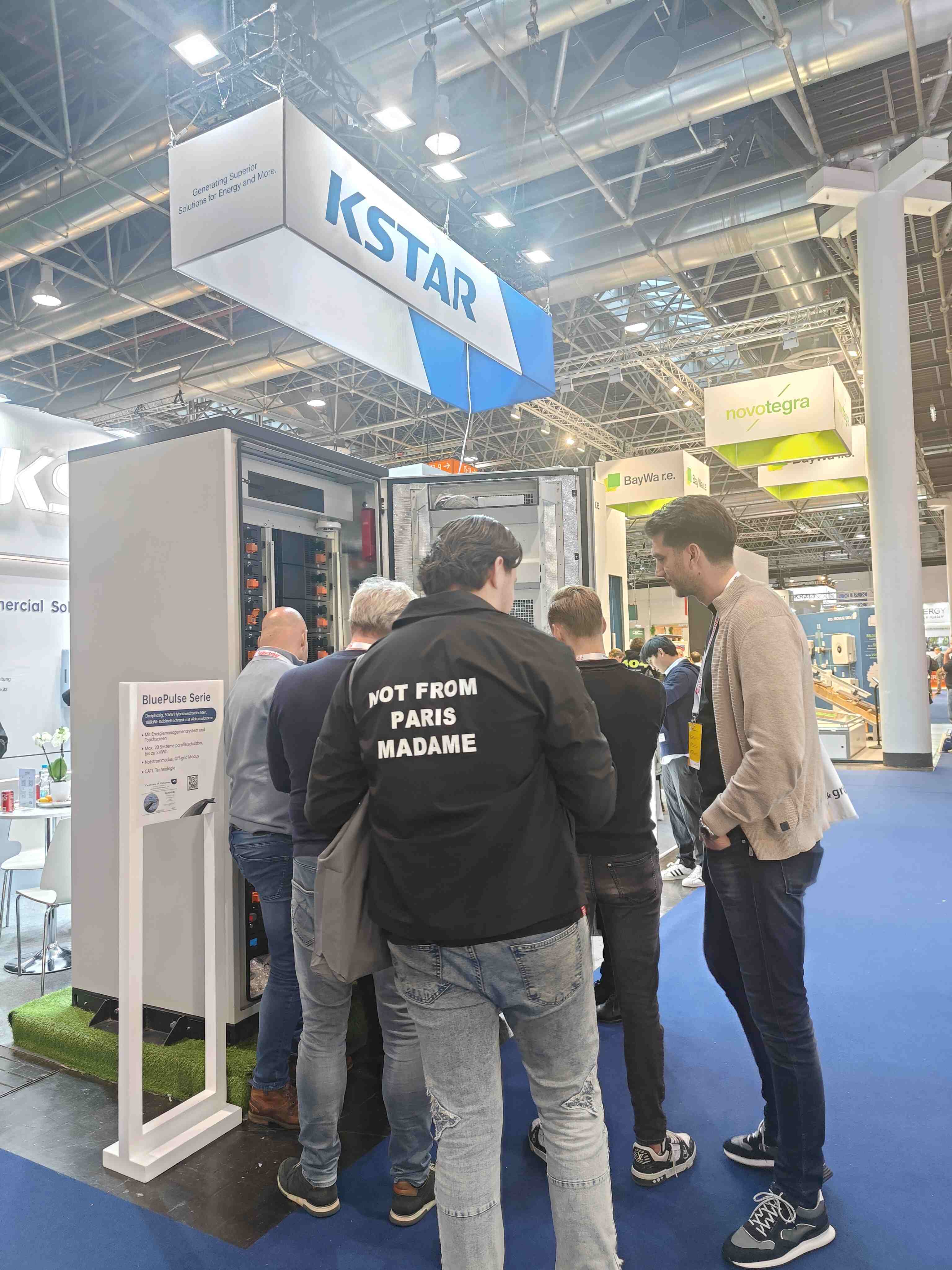 S&eacute;rie BluePulse da KSTAR na Solar Solutions Düsseldorf 2024