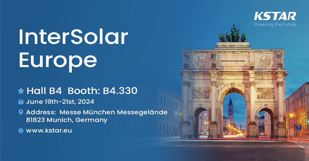 KSTAR na InterSolar Europe