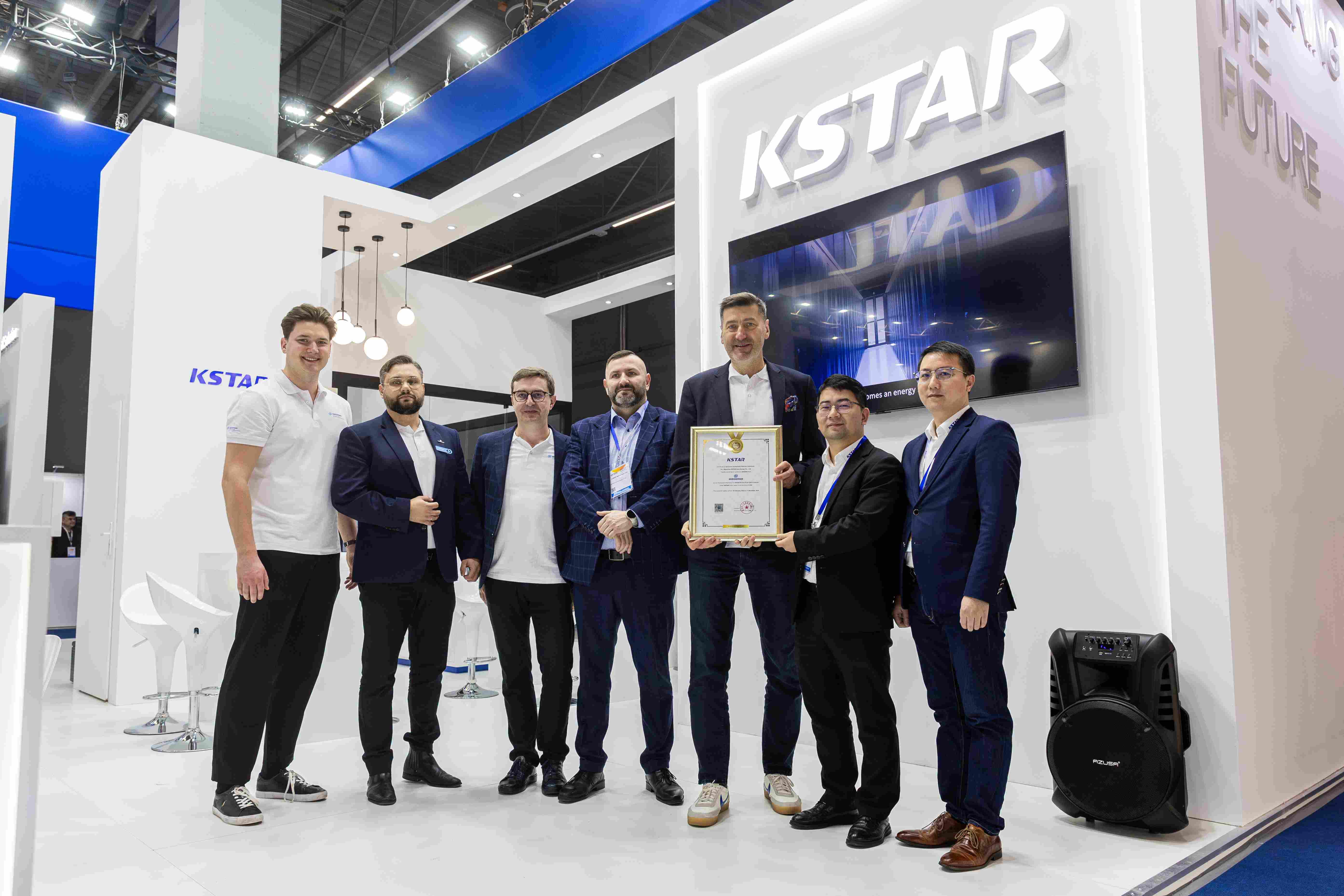 Equipe da KSTAR na ENEX 2025 em Kielce